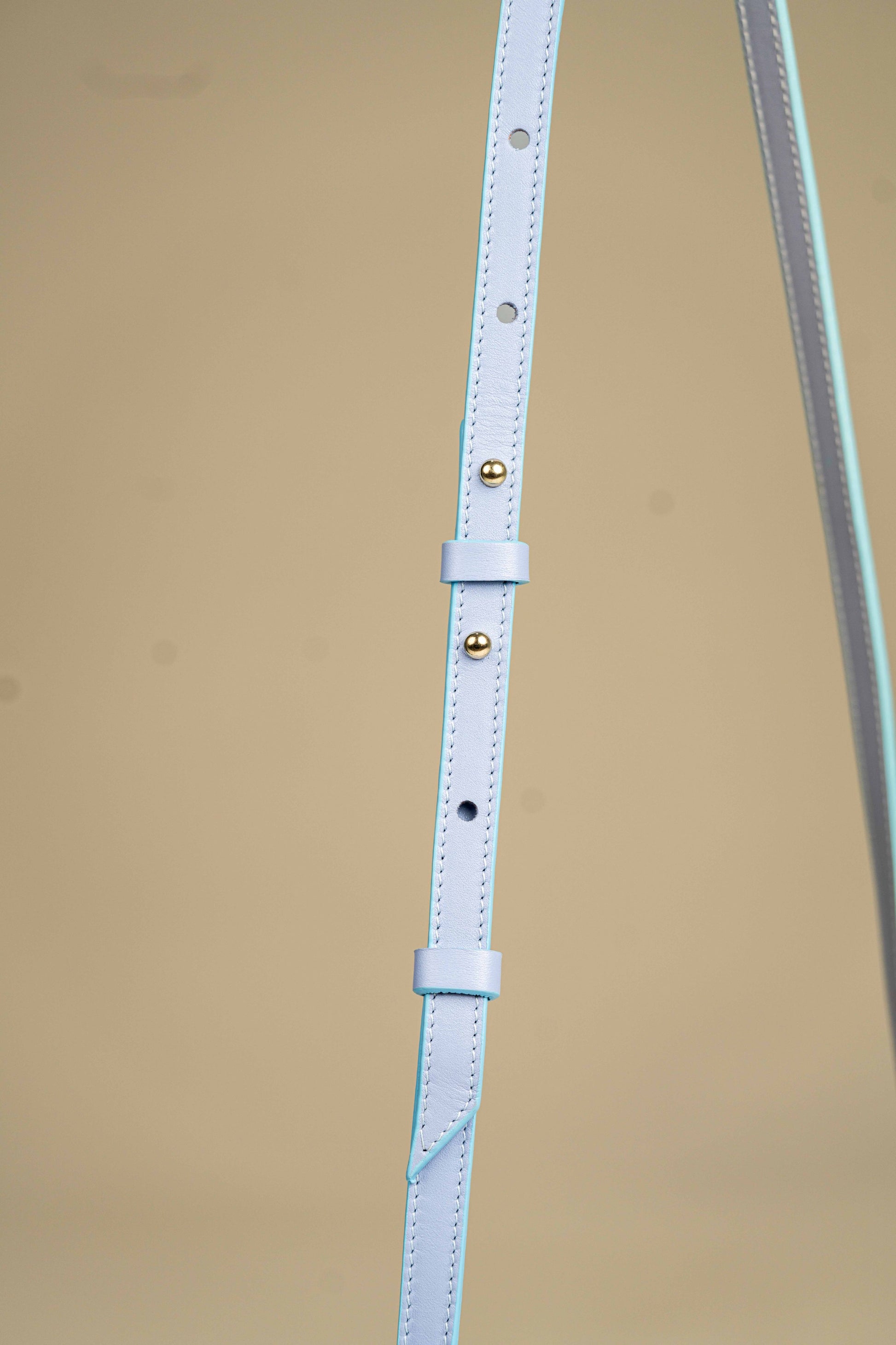 Jade - Bleu Azur ( cuir lisse )