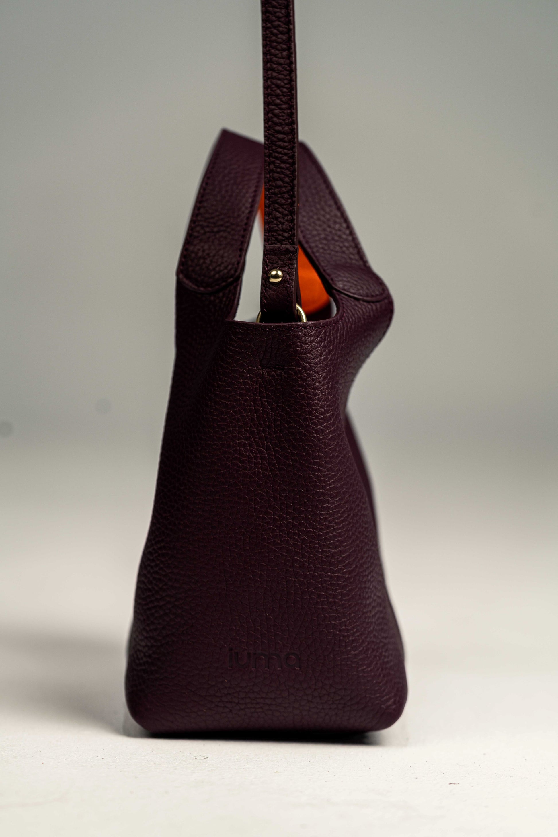 Jade - Burgundy intense ( cuir grainé )