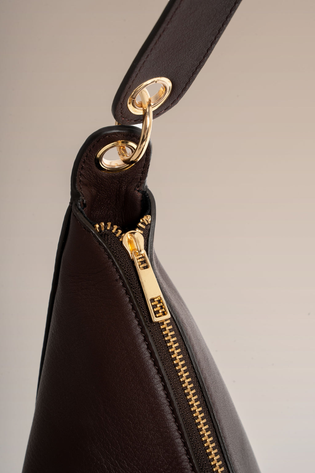 Carrie Medium - Marron ( cuir & daim - Bimatière )