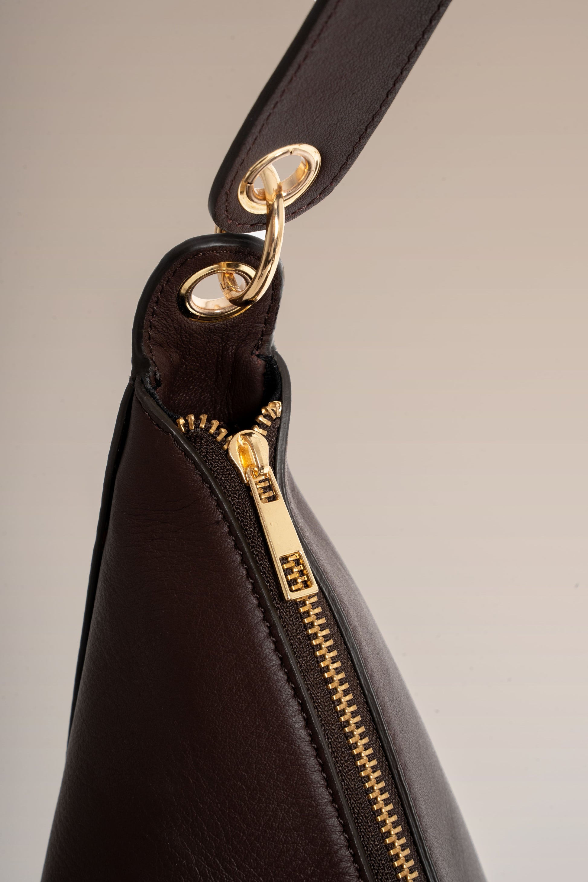 Carrie Medium - Marron ( cuir & daim - Bimatière )