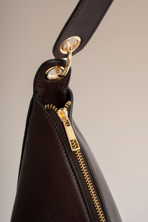 Carrie Medium - Marron ( cuir & daim - Bimatière )