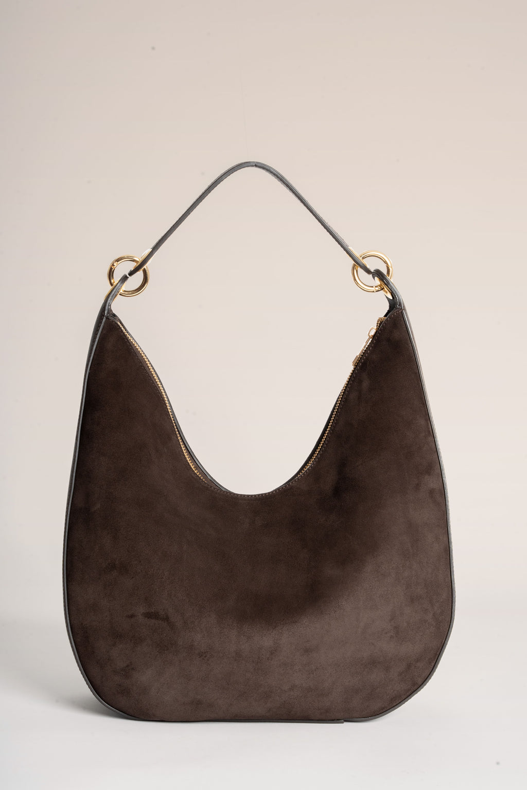 Carrie Medium - Marron ( cuir & daim - Bimatière )