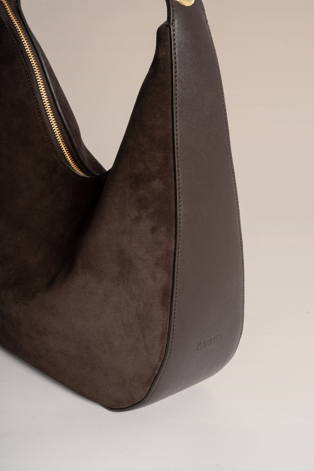 Carrie Medium - Marron ( cuir & daim - Bimatière )