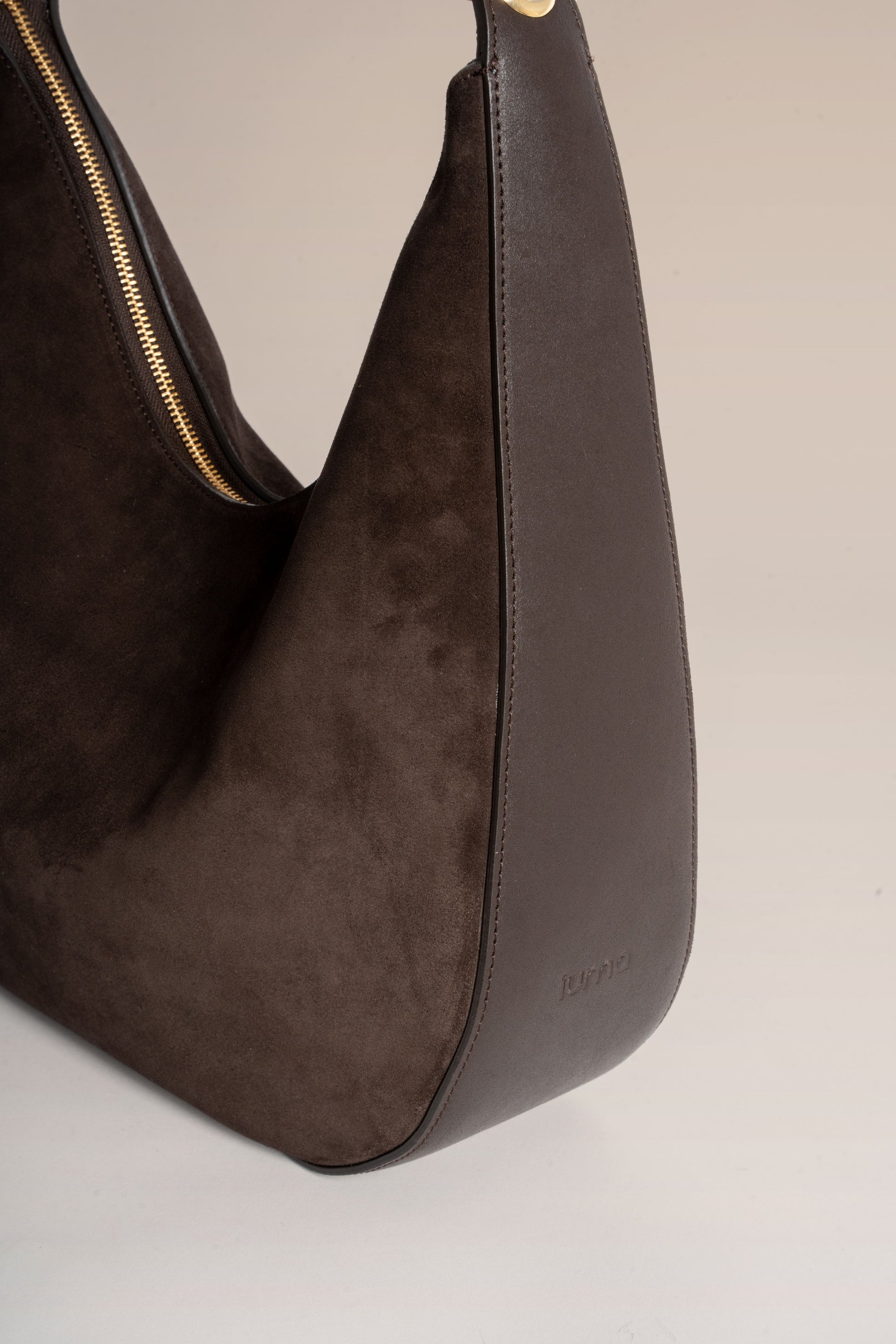 Carrie Medium - Marron ( cuir & daim - Bimatière )