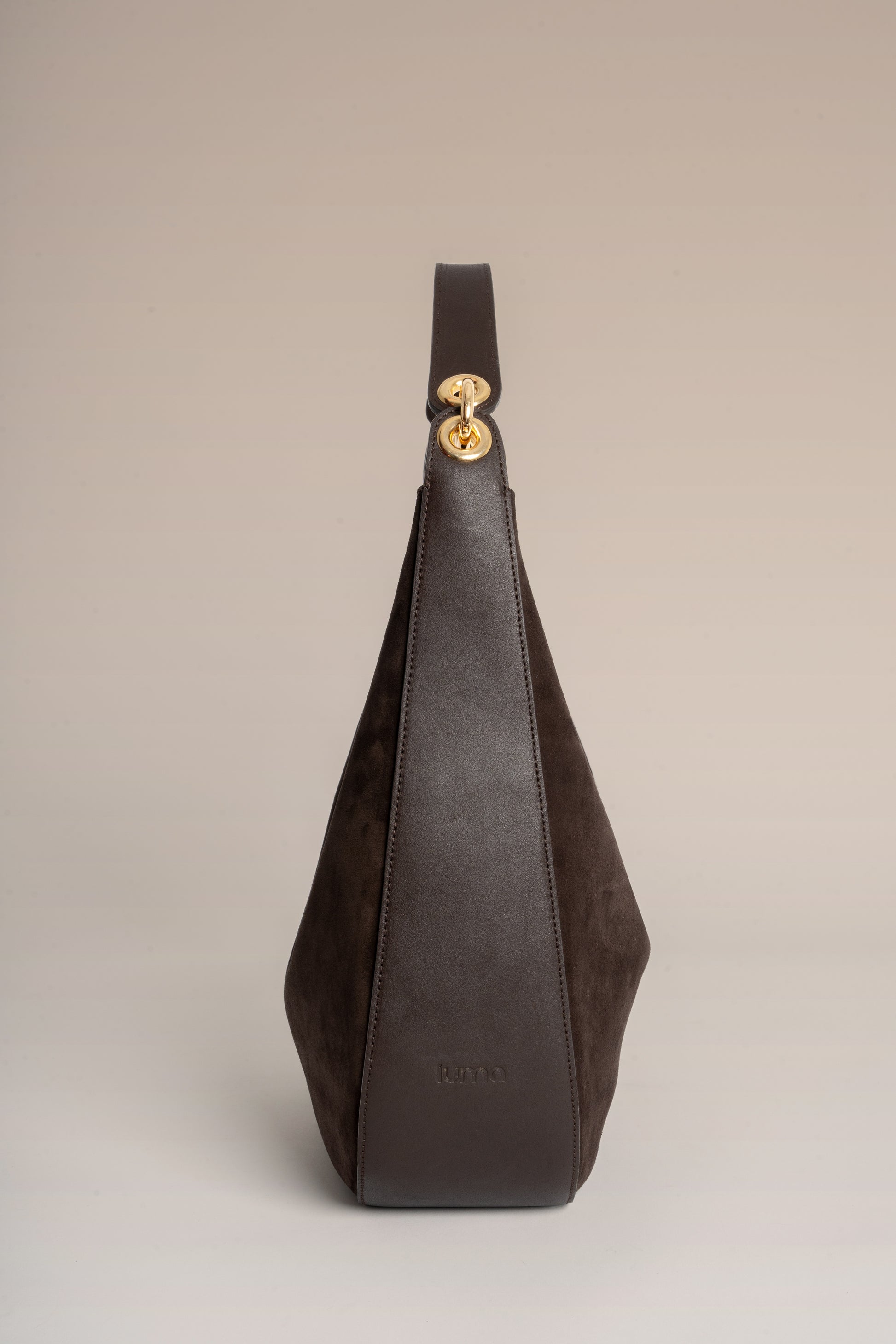 Carrie - Marron ( cuir & daim - Bimatière )