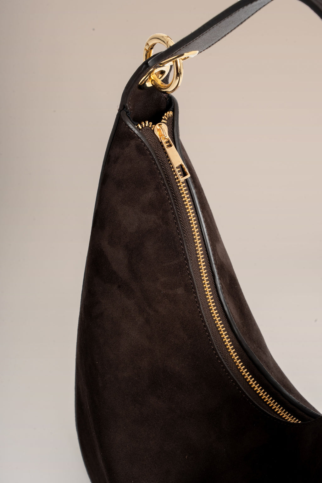 Carrie Medium - Marron ( cuir & daim - Bimatière )