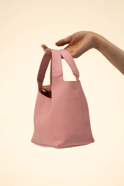 Jade - Rose Poudré ( cuir Saffiano )